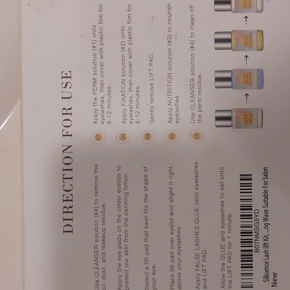 Silksence Lash Lift Kit, Long Lasting/Eyelash, Professional NWT IN BOX NEW - Picture 7 of 8